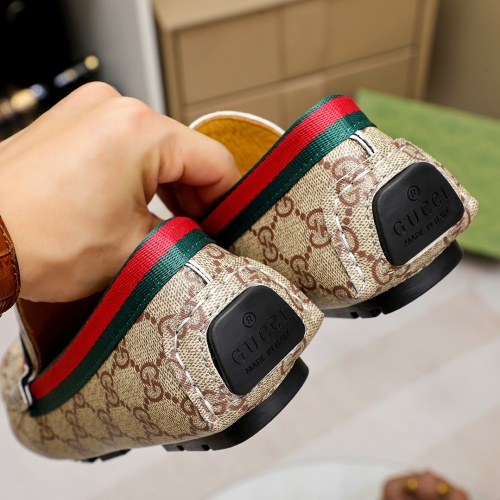 Replica Gucci Oxfords Shoes For Men #1209520 $72.00 USD for Wholesale