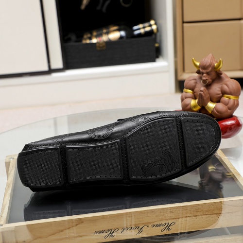 Replica Versace Leather Shoes For Men #1209521 $72.00 USD for Wholesale