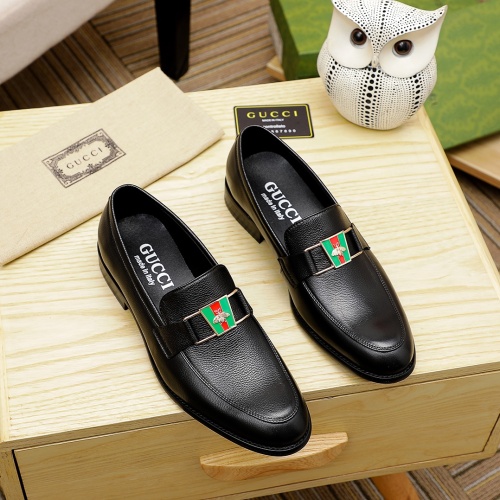 Replica Gucci Oxfords Shoes For Men #1209580 $76.00 USD for Wholesale