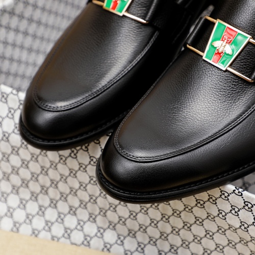 Replica Gucci Oxfords Shoes For Men #1209580 $76.00 USD for Wholesale