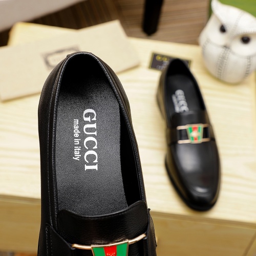 Replica Gucci Oxfords Shoes For Men #1209580 $76.00 USD for Wholesale