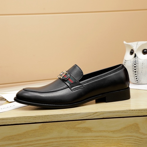 Replica Gucci Oxfords Shoes For Men #1209581 $76.00 USD for Wholesale