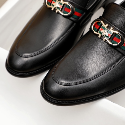 Replica Gucci Oxfords Shoes For Men #1209581 $76.00 USD for Wholesale