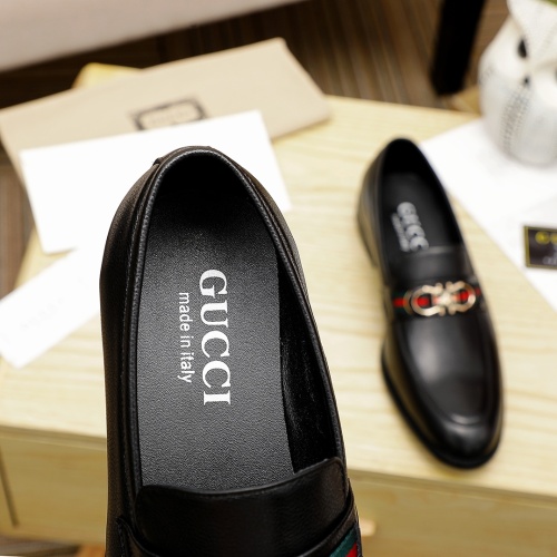 Replica Gucci Oxfords Shoes For Men #1209581 $76.00 USD for Wholesale