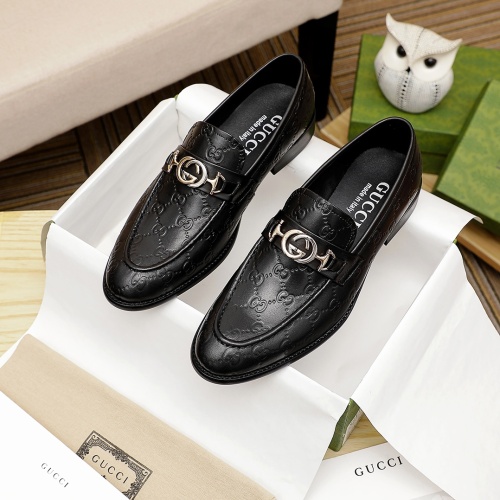 Wholesale Gucci Oxfords Shoes For Men #1209584 $76.00 USD, Wholesale Quality Replica Gucci Oxfords Shoes