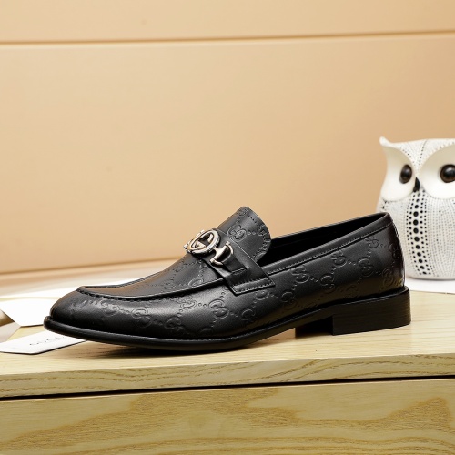 Replica Gucci Oxfords Shoes For Men #1209584 $76.00 USD for Wholesale