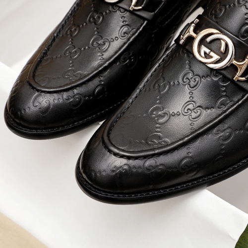 Replica Gucci Oxfords Shoes For Men #1209584 $76.00 USD for Wholesale