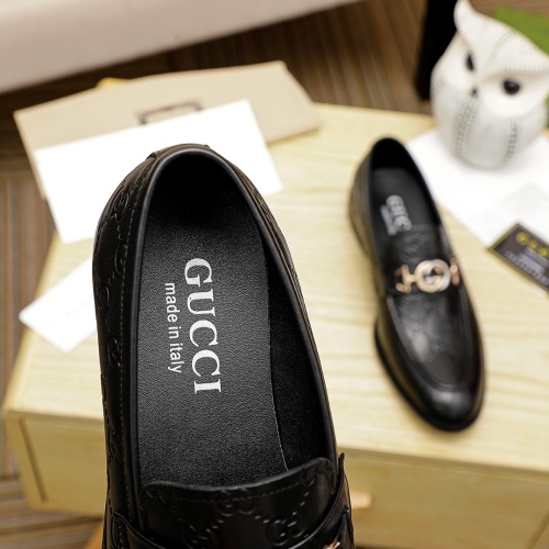 Replica Gucci Oxfords Shoes For Men #1209584 $76.00 USD for Wholesale