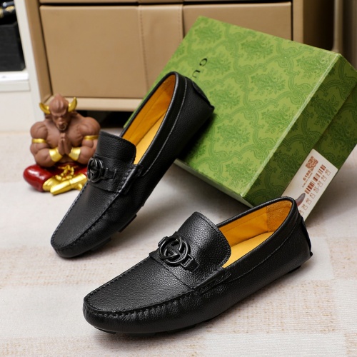 Replica Gucci Oxfords Shoes For Men #1209591 $72.00 USD for Wholesale