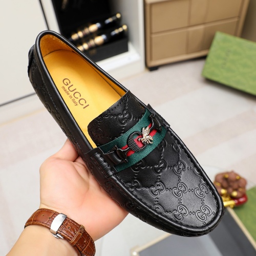 Replica Gucci Oxfords Shoes For Men #1209592 $72.00 USD for Wholesale