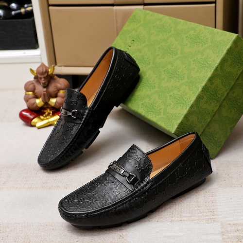 Replica Gucci Oxfords Shoes For Men #1209594 $68.00 USD for Wholesale