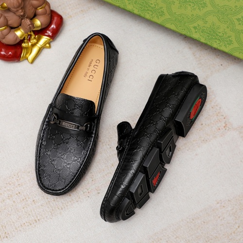 Replica Gucci Oxfords Shoes For Men #1209594 $68.00 USD for Wholesale