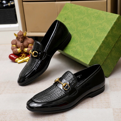 Replica Gucci Oxfords Shoes For Men #1209596 $80.00 USD for Wholesale