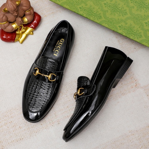 Replica Gucci Oxfords Shoes For Men #1209596 $80.00 USD for Wholesale