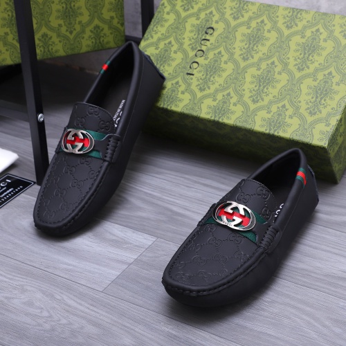 Replica Gucci Oxfords Shoes For Men #1209597 $68.00 USD for Wholesale