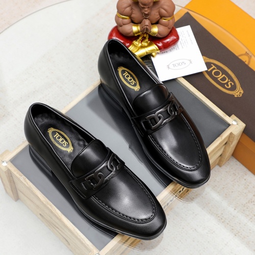 Replica TOD'S Oxfords Shoes For Men #1209651 $80.00 USD for Wholesale