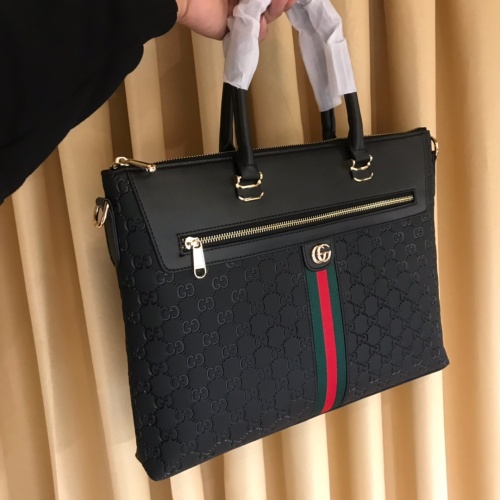 Replica Gucci AAA Man Handbags #1209656 $115.00 USD for Wholesale