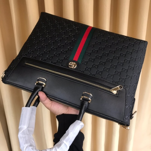 Replica Gucci AAA Man Handbags #1209656 $115.00 USD for Wholesale