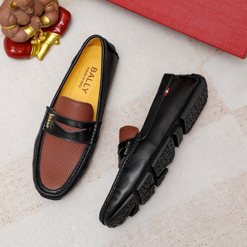 Replica Bally Leather Shoes For Men #1209677 $72.00 USD for Wholesale