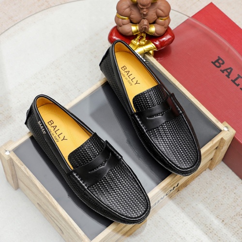 Replica Bally Leather Shoes For Men #1209678 $72.00 USD for Wholesale