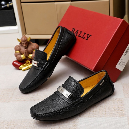 Wholesale Bally Leather Shoes For Men #1209679 $72.00 USD, Wholesale Quality Replica Bally Leather Shoes