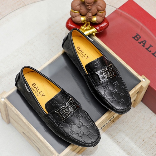 Replica Bally Leather Shoes For Men #1209681 $72.00 USD for Wholesale