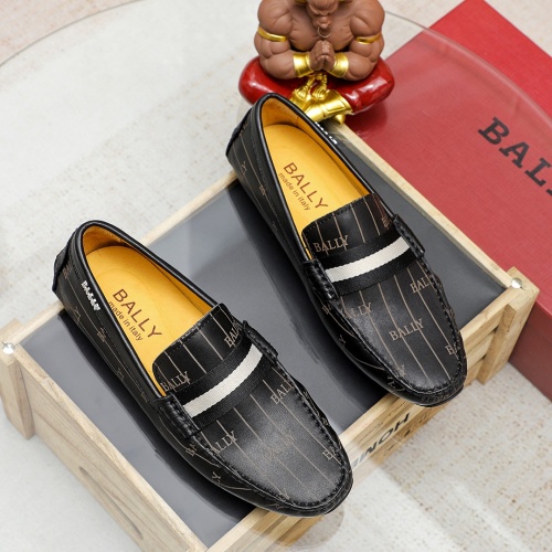 Replica Bally Leather Shoes For Men #1209682 $72.00 USD for Wholesale