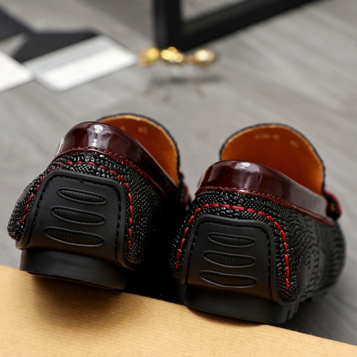 Replica Bally Leather Shoes For Men #1209683 $68.00 USD for Wholesale