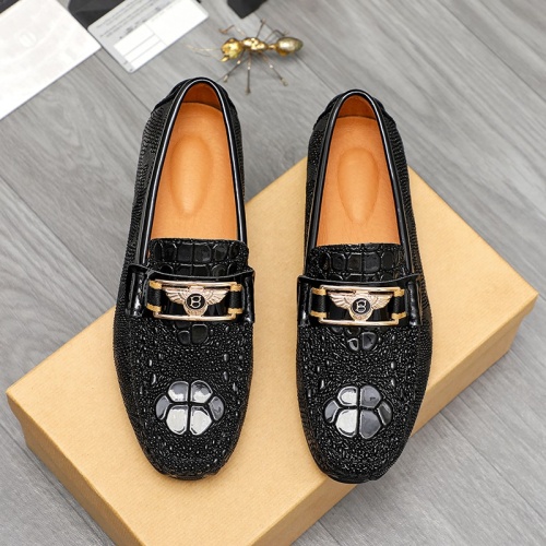 Wholesale Bally Leather Shoes For Men #1209684 $68.00 USD, Wholesale Quality Replica Bally Leather Shoes