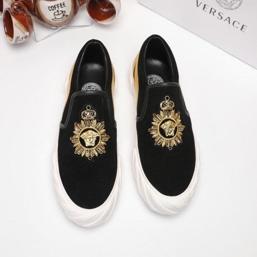 Replica Versace Casual Shoes For Men #1209685 $68.00 USD for Wholesale