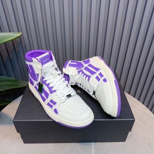 Replica Amiri High Tops Shoes For Men #1209763 $115.00 USD for Wholesale