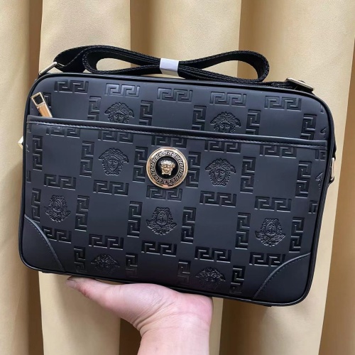 Wholesale Versace AAA Man Messenger Bags #1209805 $92.00 USD, Wholesale Quality Replica Versace AAA Man Messenger Bags