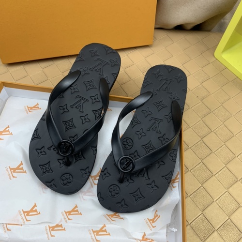 Wholesale Louis Vuitton Slippers For Men #1209886 $45.00 USD, Wholesale Quality Replica Louis Vuitton Slippers