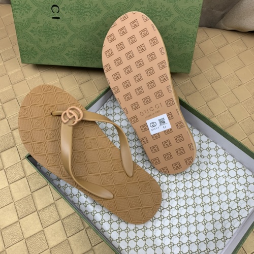 Replica Gucci Slippers For Men #1209895 $45.00 USD for Wholesale