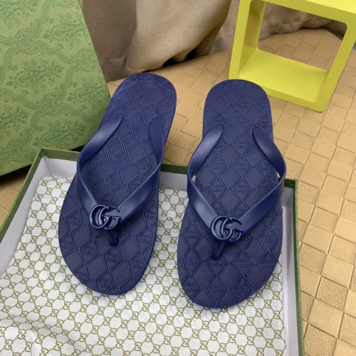 Wholesale Gucci Slippers For Men #1209898 $45.00 USD, Wholesale Quality Replica Gucci Slippers