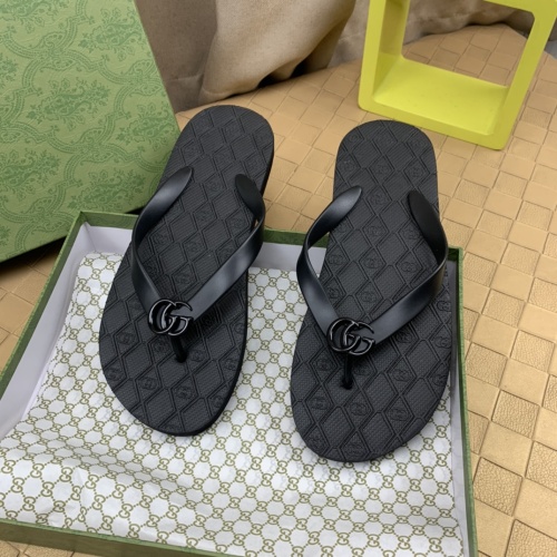 Wholesale Gucci Slippers For Men #1209899 $45.00 USD, Wholesale Quality Replica Gucci Slippers