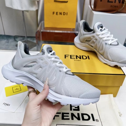 Replica Fendi Casual Shoes For Men #1209900 $100.00 USD for Wholesale