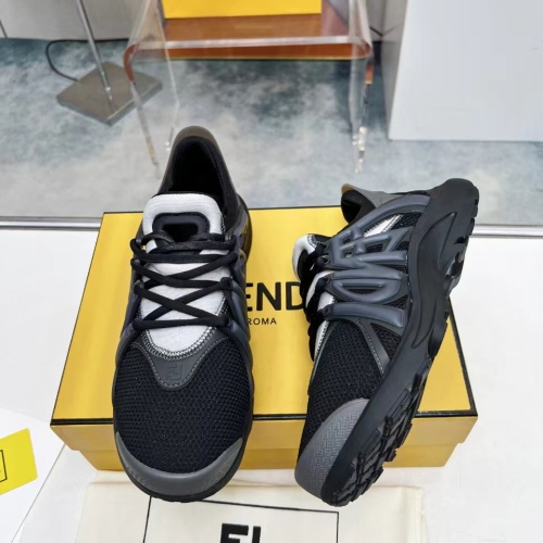 Replica Fendi Casual Shoes For Men #1209903 $100.00 USD for Wholesale