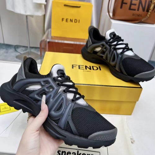 Replica Fendi Casual Shoes For Men #1209903 $100.00 USD for Wholesale