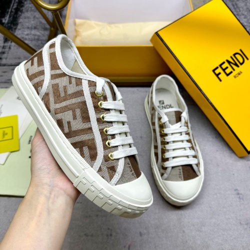 Wholesale Fendi Casual Shoes For Women #1209907 $82.00 USD, Wholesale Quality Replica Fendi Casual Shoes