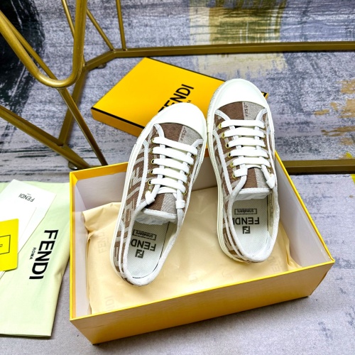 Replica Fendi Casual Shoes For Women #1209907 $82.00 USD for Wholesale