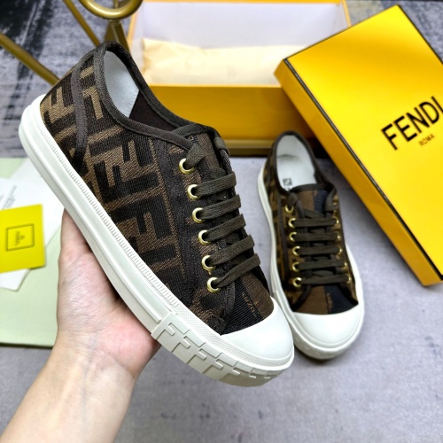 Wholesale Fendi Casual Shoes For Women #1209909 $82.00 USD, Wholesale Quality Replica Fendi Casual Shoes