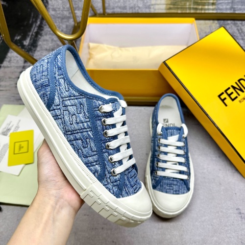 Wholesale Fendi Casual Shoes For Men #1209912 $88.00 USD, Wholesale Quality Replica Fendi Casual Shoes