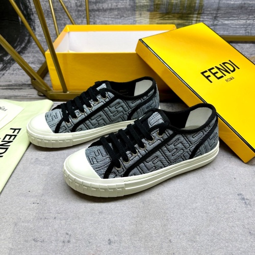 Replica Fendi Casual Shoes For Men #1209914 $88.00 USD for Wholesale