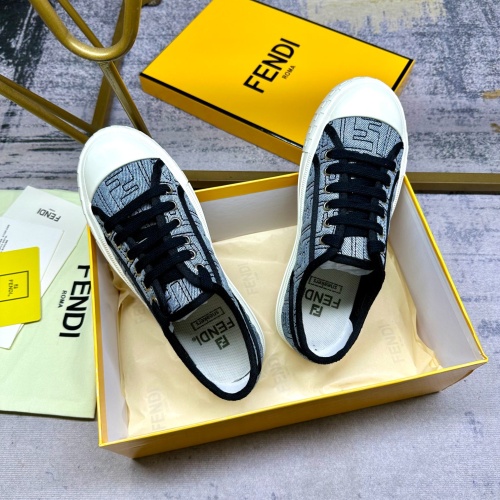 Replica Fendi Casual Shoes For Women #1209915 $85.00 USD for Wholesale