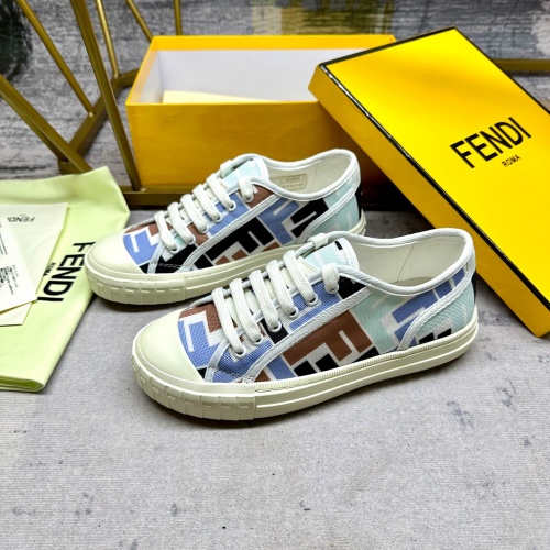 Wholesale Fendi Casual Shoes For Women #1209918 $82.00 USD, Wholesale Quality Replica Fendi Casual Shoes