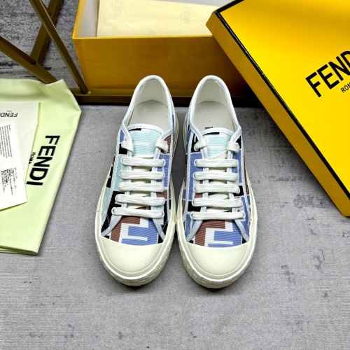 Replica Fendi Casual Shoes For Women #1209918 $82.00 USD for Wholesale