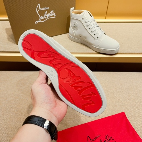 Replica Christian Louboutin High Top Shoes For Men #1209929 $80.00 USD for Wholesale