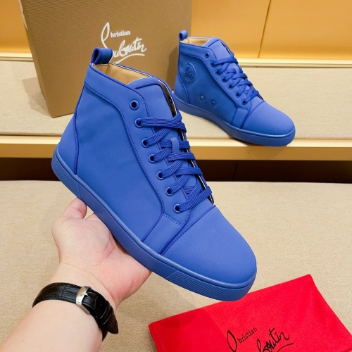 Wholesale Christian Louboutin High Top Shoes For Men #1209931 $80.00 USD, Wholesale Quality Replica Christian Louboutin High Top Shoes