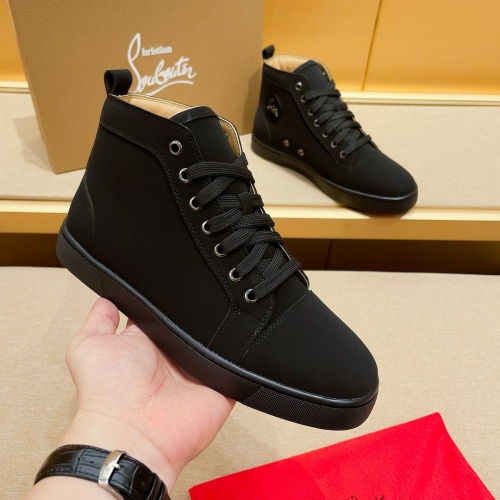 Wholesale Christian Louboutin High Top Shoes For Men #1209932 $80.00 USD, Wholesale Quality Replica Christian Louboutin High Top Shoes